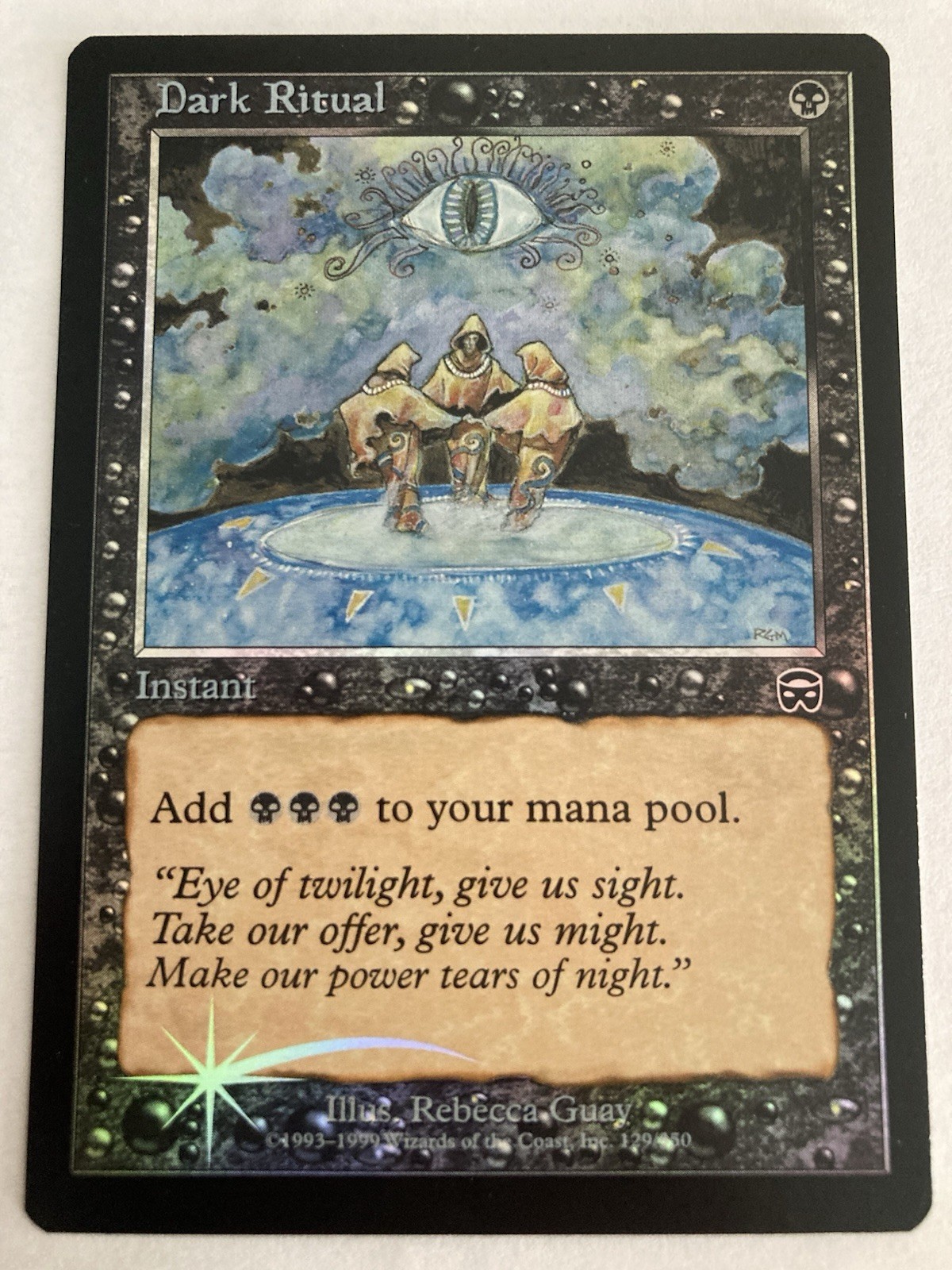 Dark Ritual Foil Mercadian Masques NM Mtg Magic