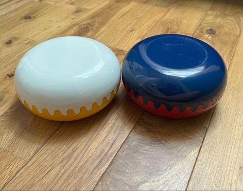 Mebel Alan Fletcher Clam Box 4 Colors Design Italy 1969 MoMA Melamine Resin - Picture 1 of 4