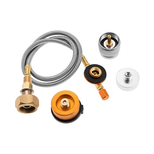 Europe Outdoor Cylinder Filling Adapter Camping Gas Stove Gas Refill Adapter Kit - Picture 2 of 6