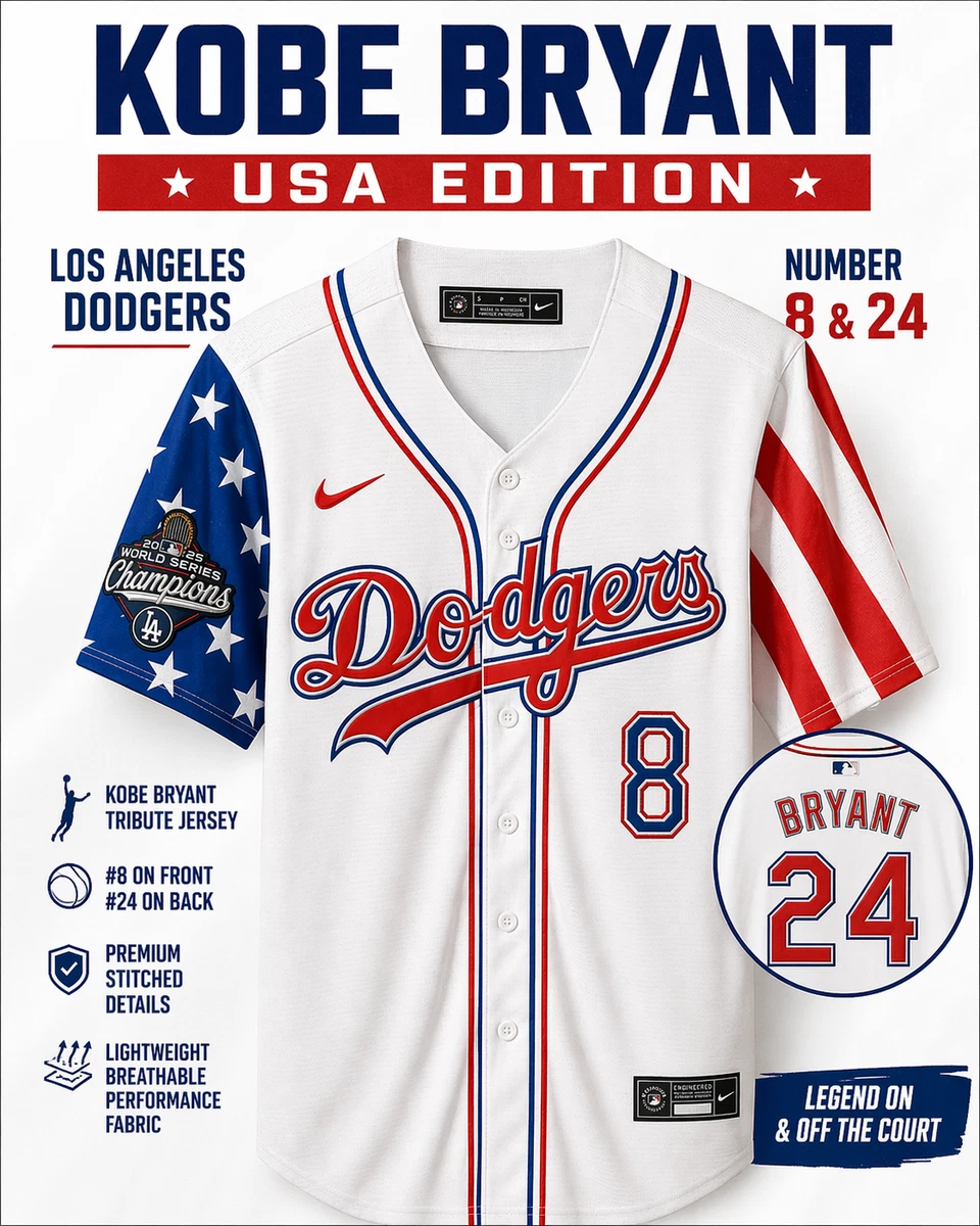 Kobe Bryant World Series MLB Fan Apparel & Souvenirs for sale | eBay