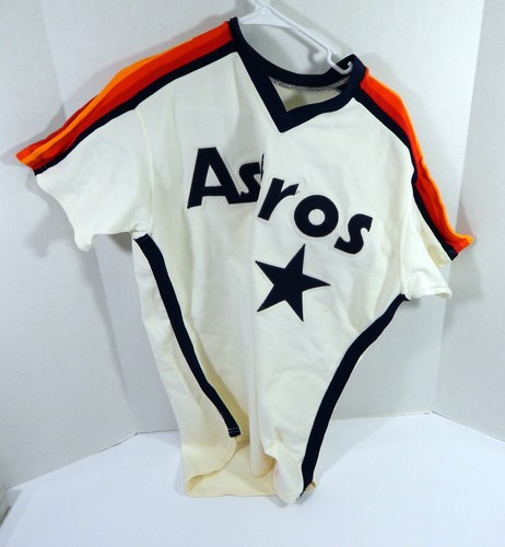 Houston Astros Juan Agosto #49 Game Used White Jersey 44 DP35541 - 第 1/12 張圖片