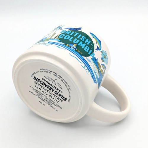 Starbucks BRITISH COLUMBIA CANADA Discovery Series (14oz) Coffee Mug Cup w/ Box - Bild 5 von 9