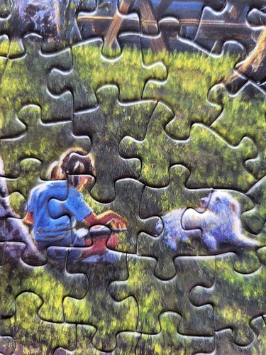 Kim Norlien Lake Cabin Panoramic 1000 Pc MasterPieces Puzzle 39x13 - Picture 16 of 16