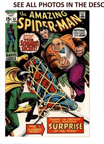Amazing Spider-Man #85 Comic June 1970 FN+ Marvel Comics (HG)