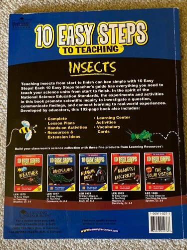 Ten Easy Steps to Teaching Insects (Trade Paperback) - Picture 2 of 2
