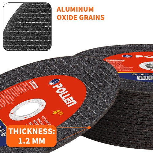 4" Thin Resin Cutting Wheel Disc Blade Grinding For Abrasive Metal Angle Grinder - Bild 7 von 9