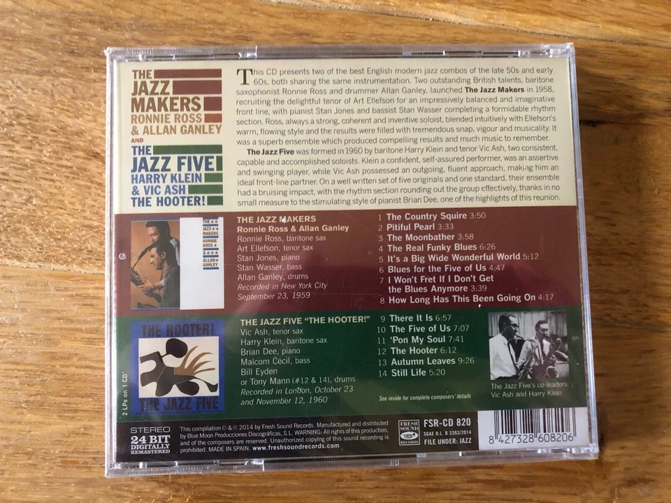 THE JAZZ MAKERS & THE JAZZ FIVE neue FRESH SOUND CD (ovp) - Bild 2 von 2