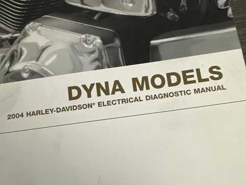 2004 HARLEY DAVIDSON DYNA MODEL ELECTRICAL DIAGNOSTIC MANUAL P/N 99496-04 - Bild 2 von 6
