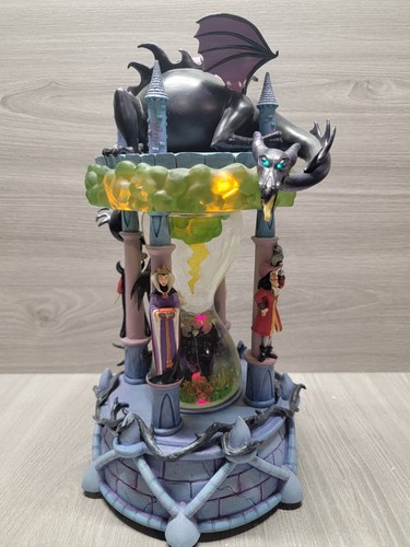 Villians Hourglass Disney Snowglobe See Pic - Picture 8 of 13
