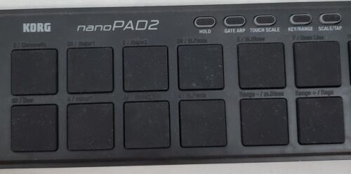 KORG ~ nanoPAD2 - USB MIDI Controller BLACK - MODEL #077684/N222 - Picture 3 of 12