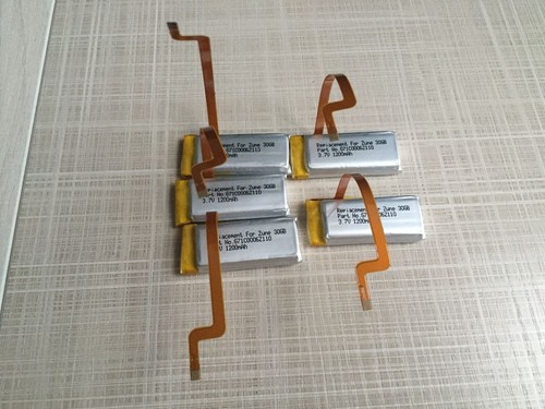 5X Battery For Microsoft Zune 1 1st Gen 30GB Zune 1089 1090 1091 1200mAh - Picture 3 of 12