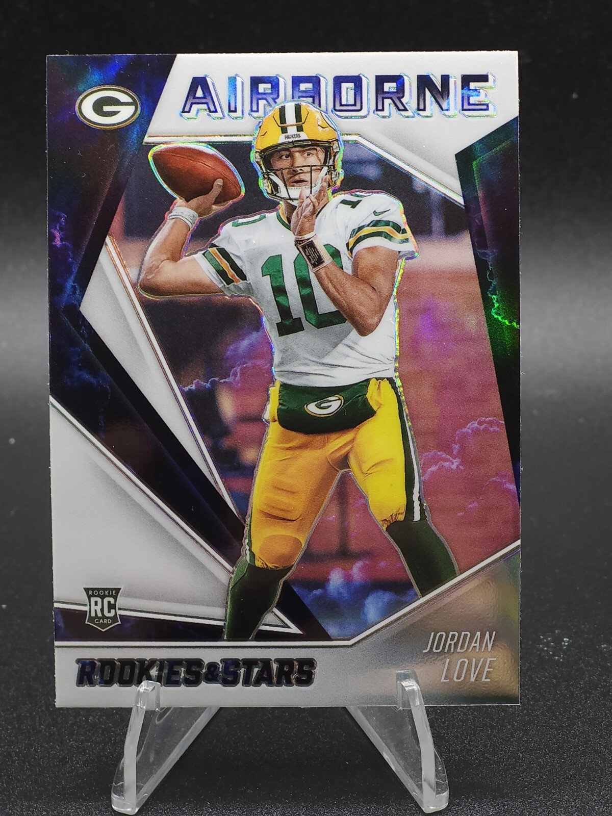 2020 Panini Rookies & Stars Airborne Rookie AB-23 Jordan Love (RC)