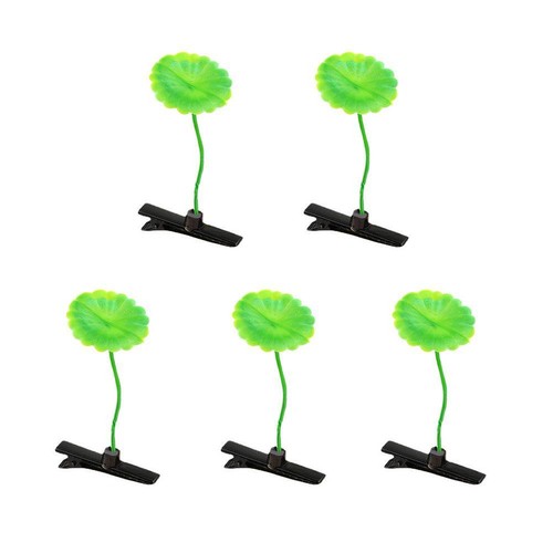 5X Mini Sprout Hair Clips Girls Simulation Flower Hairpin Barrettes Z2M6 I9W1 - Picture 10 of 33