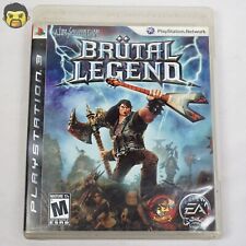 Brutal Legend PS3 CIB (Sony PlayStation 3, 2009) Complete with Manual