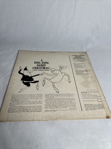 Three Suns – A Ding Dong Dandy Christmas 1959 RCA LPM-2054 Jacket VG+ Vinyl VG - Picture 5 of 7