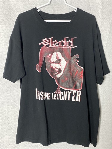 Sledd Insane Laughter 2009 Double Sided Concert Tour Band T Shirt Size XL - Picture 1 of 6