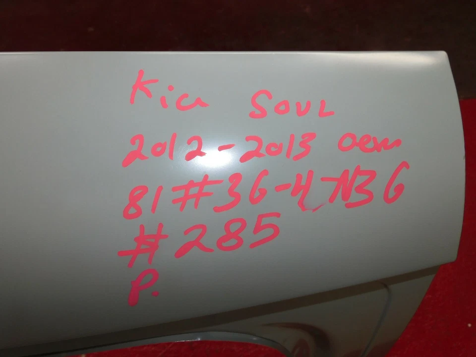 2012 2013 KIA SOUL REAR LIFTGATE SHELL OEM - Image 4 of 4