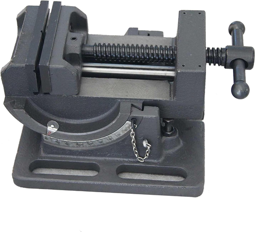 KATSU Morsa Inclinabile 4" 100Mm Morsa per Trapano a Colonna Professionale Fresa - Foto 11 di 12