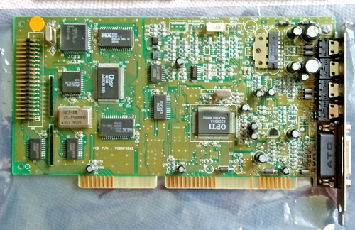 Sound Card Opti SA 32-bit SB Sound Blaster Compatible ISP-32 FCC ID: K33IFISP32 - Picture 1 of 19