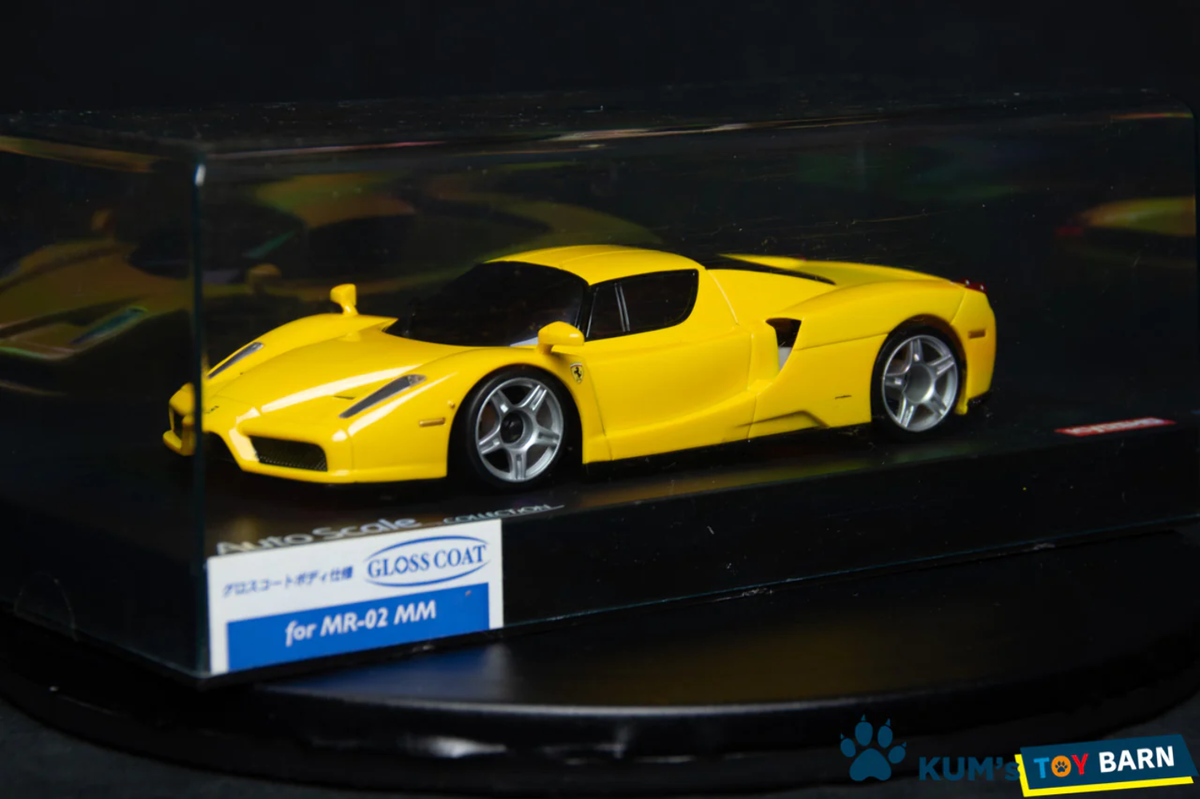 京商 ミニッツ KYOSHO Mini-z フェラーリ ENZOFerrari Ultra Rare] Kyosho Mini-Z Enzo Ferrari Black MR-02 (No