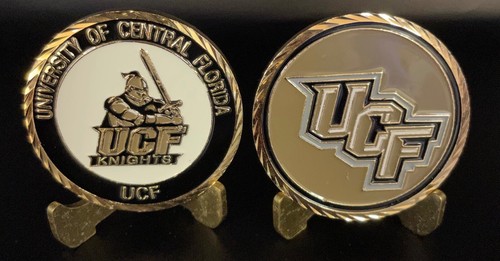 UNIVERSITY OF CENTRAL FLORIDA COLLEGIATE COLLEGE COLLECTIBLE CHALLENGE COIN NEW