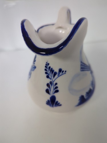 LOT OF 3 BLUE DELFT CERAMIC - Bild 6 von 14