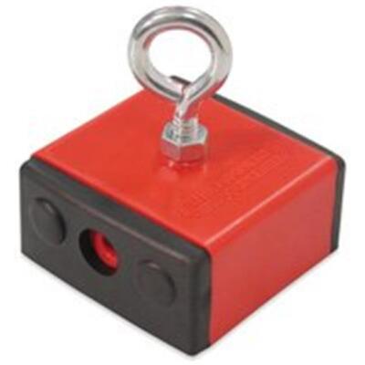 Master Magnetics 07503 Retrieving and Holding Magnet, Durable Plastic, 100 lb,