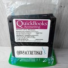 QUICKBOOKS ACCOUNTING VERSION 5 FOR WINDOWS 1997 FLOPPY DISCS 1-5 - BRAND NEW !!