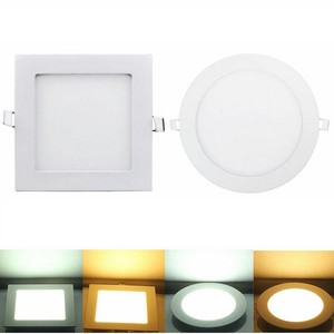 3-24W Ultraslim LED Panel Leuchte Deckenleuchte Einbaustrahler Weiß mit Trafo Do