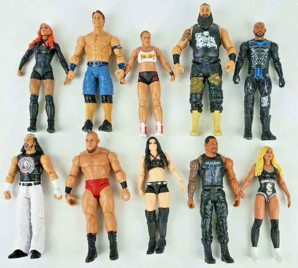 WWE Basic Series Wrestling Action Figure Mattel You pick figure Updated  9/5/22