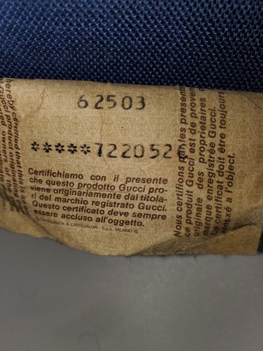 Gucci Signature GG Ophidia Monogram Leather Tote Navy Trim Women's Clean - Picture 4 of 9