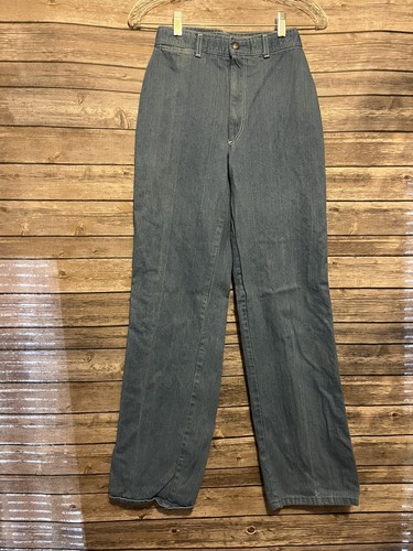 Vintage Pizzazz Jeans High Waist Lightweight Denim Womens Size 8 (24x31.5) Vtg - Picture 2 of 9