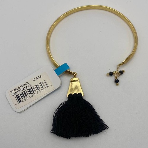 Shiraleah Saints Armreifmanschette Armband schwarz Quaste - Bild 2 von 2