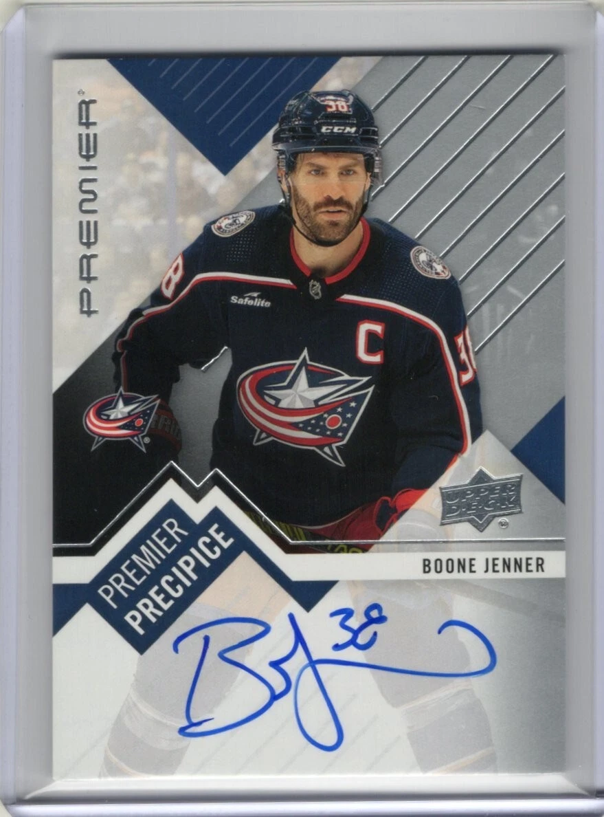 23-24 UD PREMIER PRECIPICE AUTO BOONE JENNER