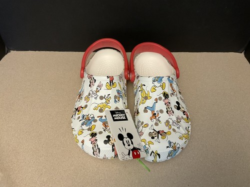 New! Womens Crocs Bays Disney Mickey and Friends Clogs. Size 8. Awesome Shoes! - Picture 4 of 9