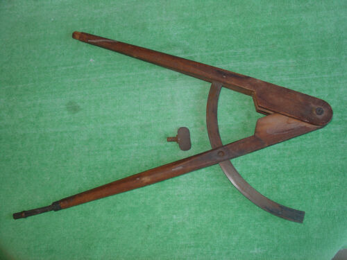 ANTICHE LIGNIERES A. 18" RICAMBI LEGNO ALATO BUSSOLA DIVISORIO GONIOMETRO FRANCIA - Foto 3 di 15