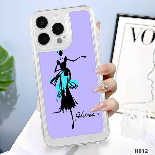 Girl Personalised Phone Case Clear Cover For Apple iPhone 16 15 Pro Max 14 13 12 - Picture 21 of 55