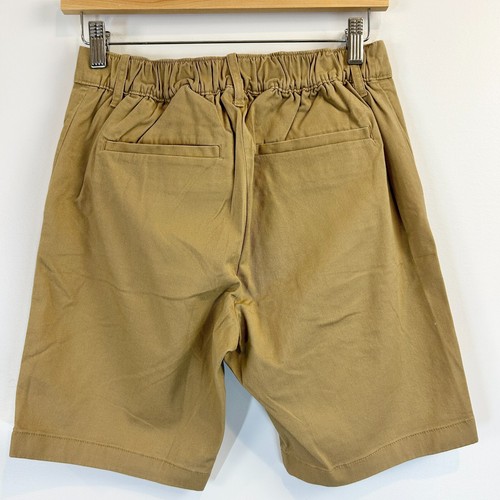 J Crew Boys Chino Shorts Bleecker Size 16 Khaki Straight Stretch Cotton Casual - Picture 5 of 13