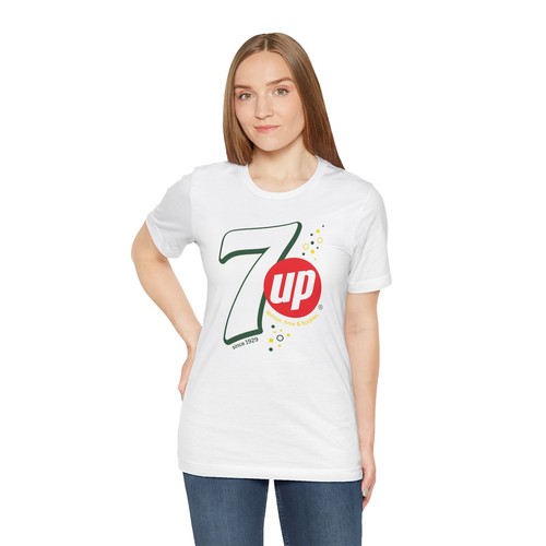 Vintage 7 UP Logo Jersey Short Sleeve Tee - Picture 7 of 61