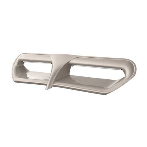 Silver Fortune Batwing LED Vent Trim Insert fit 14+ Harley Touring - Foto 3 di 6