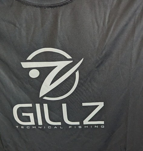 Gillz Men's LS UV Tournament Series Black/White L/S Shirt Size XL NWT - Picture 3 of 5