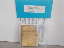 B & S # NE40004 ~ MOTOR CAR SHED BUILDING KIT~ HO SCALE