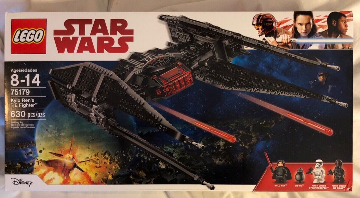 Lego 75179 Star Wars Kylo Ren s TIE Fighter NEW BB 9E Stormtrooper