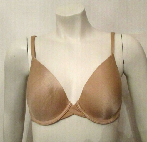 Sujetador Victoria's Secret Brillante Satén Ligeramente Forrado Copas Cobertura Completa con Aros 34B - Imagen 9 de 9