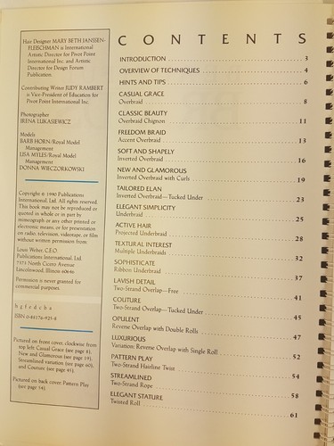 Beautiful Braids Fashion Salon Clients Style Vintage Illustrated Step by Step - Bild 7 von 9