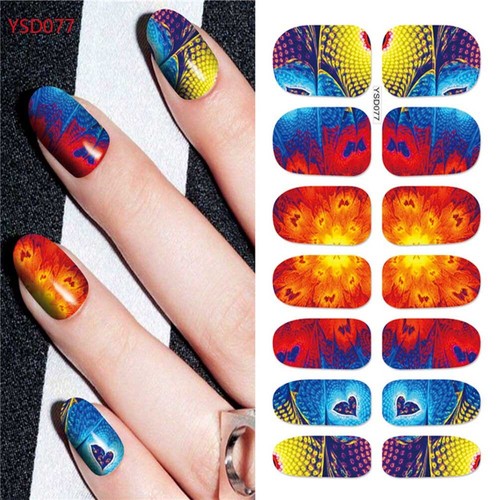3D Sticker Water Transfer Stickers Nail Art Sticker Nail Decoration Beautiful◇