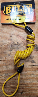 Bully Lock Disc Brake reminder Cable Harley Chopper Bobber Metric 23-253