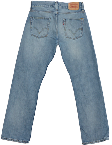 LEVI'S 506 STANDARD W32 L32 Usato (Cod.F3424) Jeans Denim Uomo Vintage vita alta - Foto 2 di 6