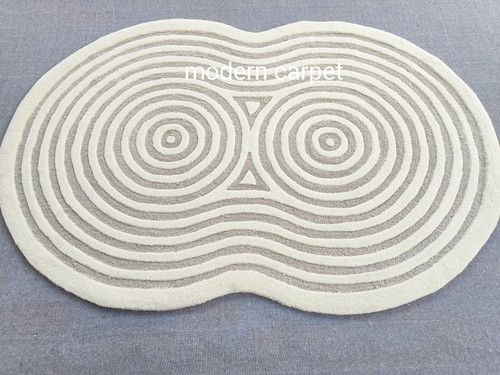 Modern Rugs Handmade 100% Woolen Hand Tufted For Home Decoration - Picture 5 of 9