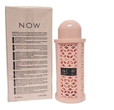 Rave Now (Pink )by Lattafa 100ml 3.4oz EDP Spray for WOMEN